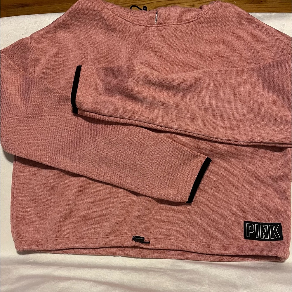PINK Victoria's Secret Dusty Rose Hoodie - Picture 4 of 6